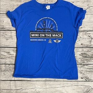 Blue Graphic T-Shirt mini cooper